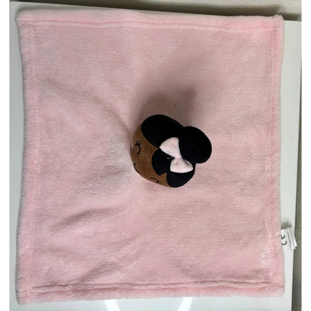 Babyco Baby Pink Princess Security Blanket Lovey 15 Black Latina Brown Skin Dark
